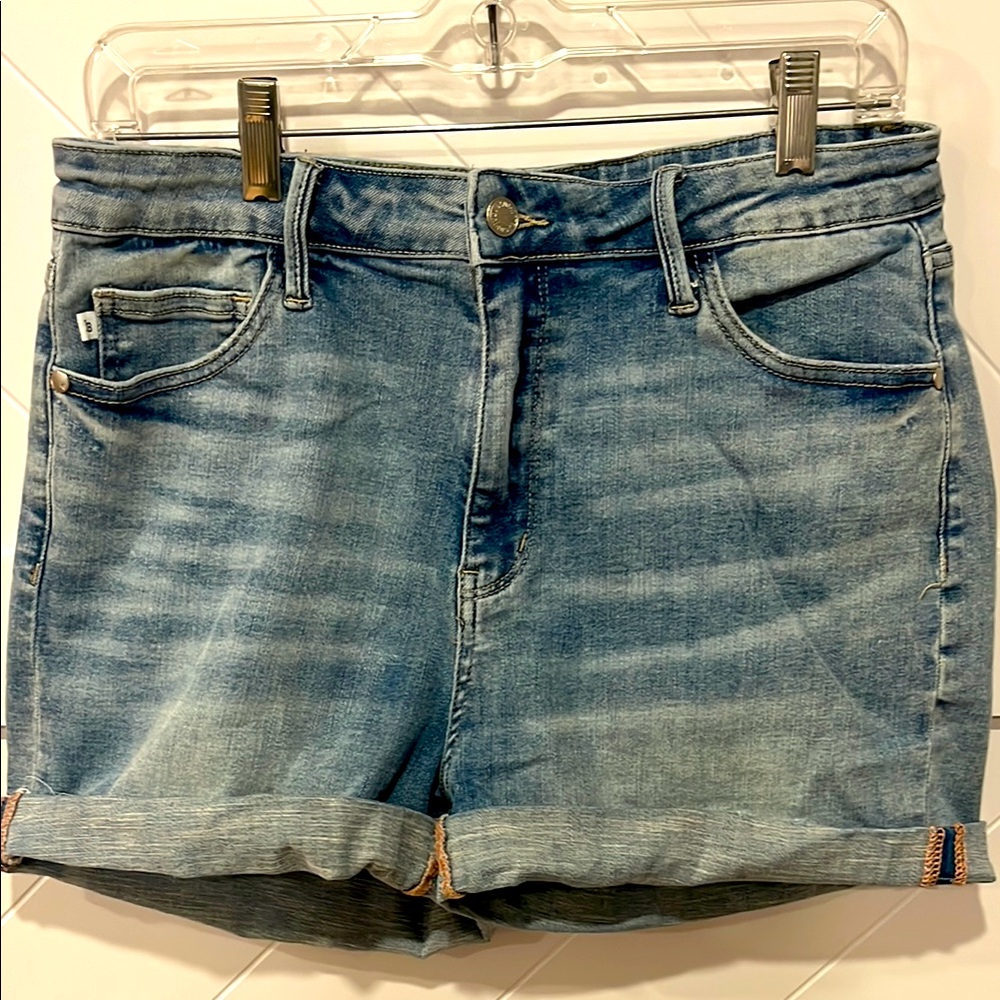 Judy Blue High-Waisted Super Stretch Cuffed Jean Shorts